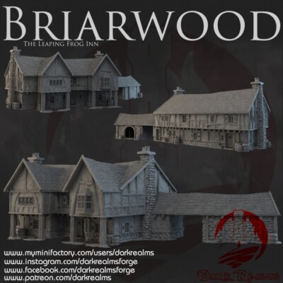 Briar Wood The Leaping Frog Inn Herr der RInge Tabletop Fantasy 