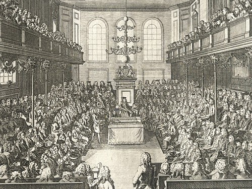 House of Peers & House of Commons B Cole (1697-1783) Copper Engravings c.1755 - Picture 16 of 18