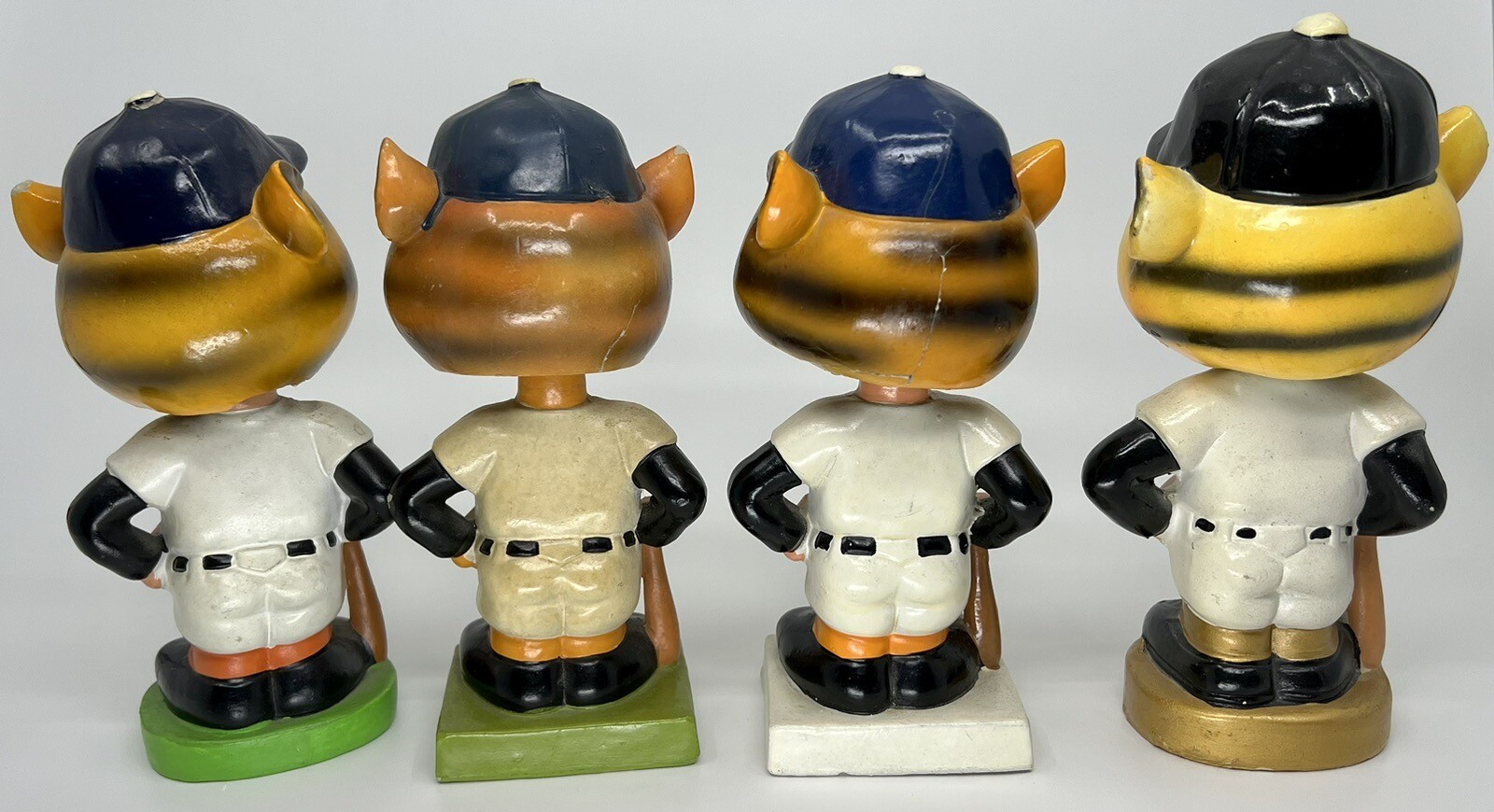 Vintage Lot of 1960s MLB DETROIT TIGERS Baseball Bobbleheads Nodders Set eBay