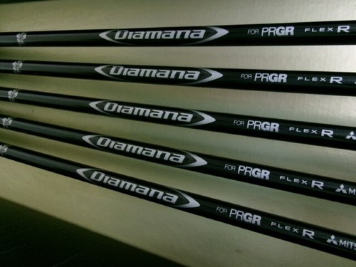Golf Iron Set PRGR 02 Diamana for PRGR (R) 5pcs 6-P JAPAN - Picture 3 of 6