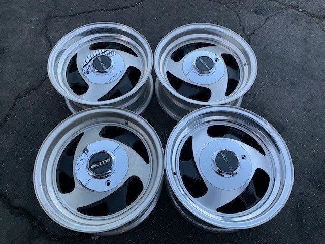 LLANTAS DE 15 RUEDAS DE COLECCIÓN AMERICAN RACING AR233 C10 C-10 FURGONETA TRIPLE HOJA RADIOS Foto 3 de 4