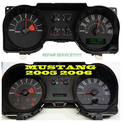 2005 mustang speedometer not working