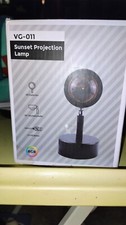Sunset Lamp Projector Light 10W LED Projection Night Light 180 Degree Rotation