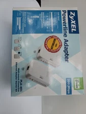  Zyxel PLA-401 V3 Kit Powerline adapter kit - HomePlugAV AV200. New.