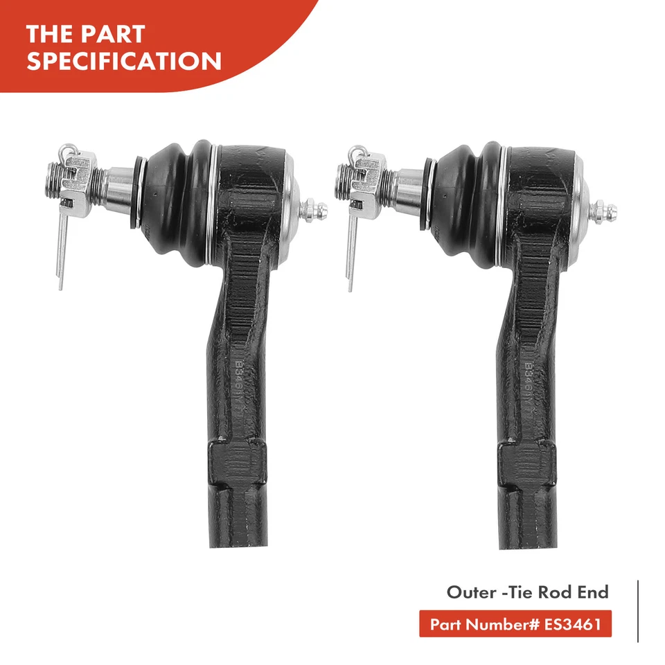 8x Barra estabilizadora de enlace y extremo de barra de amarre para Ford Ranger Explorer Mazda B2300 B3000 Foto 4 de 4