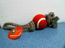 Diamond Visions #1 Dog Toy, Rope with Ball, FREE SHIPPING 