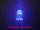100 LED UV ULTRAVIOLETTI 5mm lampada alta luminosità diodi 2000 MCD purple