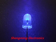 100pcs Ultra Violet UV 5mm 2000mcd LED Lamp Light Purple