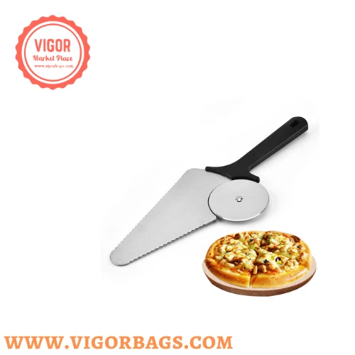 Pizza Cutter and Server Slicer & Pizza Slicer with Protective Blade Guard Combo
Opens in a new windo