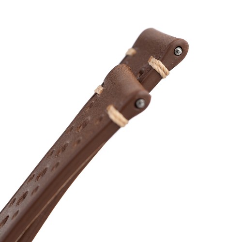 20 mm 22 mm Leder Rallye Racing Uhrenarmband Schnellverschlussband - schwarz hellbraun braun - Bild 33 von 61