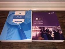 Roger CPA Review Books 2017 AUD & 2018 BEC Edition