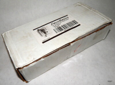 10 Deco Basics 1/2'' Overlay Satin Nickel Full Wrap Hinges