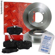 TRW BREMSSCHEIBEN BELÜFTET+BELÄGE BREMSBELÄGE VORN