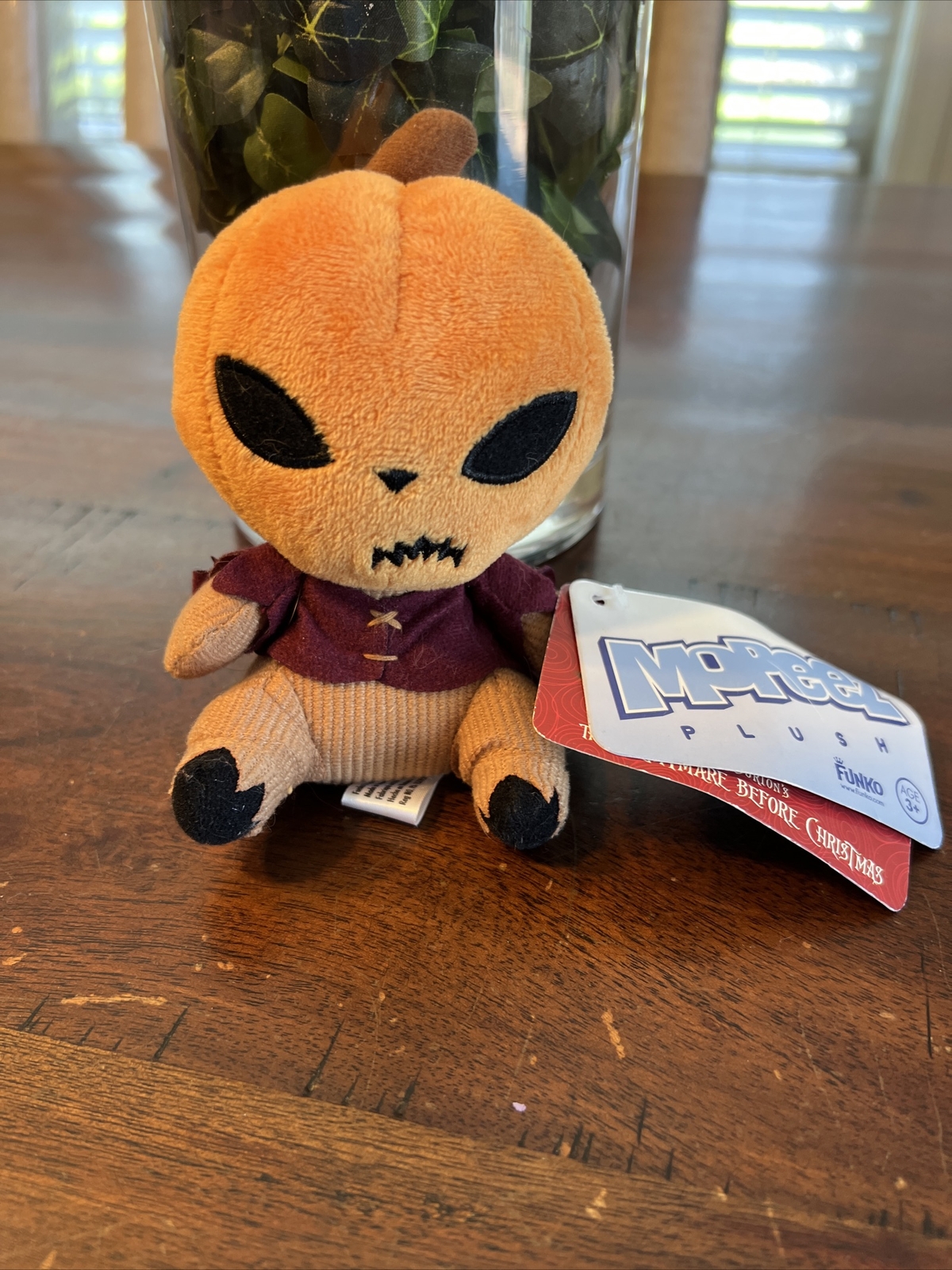 Disney Funko Mopeez Pumpkin King Nightmare Before Christmas Tim Burton w Tags! 