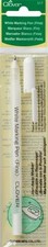 Clover Fine White Marking Pen Haberdashery Crafts Fabric Marker Sewing Supply