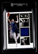 2019-20 Panini Noir #NJ-KPZ Kristaps Porzingis Newsreels Jerseys #/65
