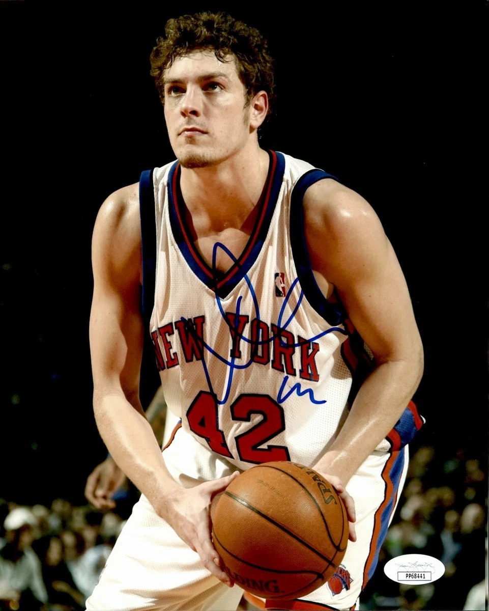 David Lee New York Knicks Signed/Autographed 8x10 Color Photo JSA 160689 |  eBay