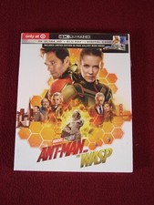 Ant-Man and the Wasp 4K UHD  Blu-ray  Digital NEW SEALED Target Exclusive Book