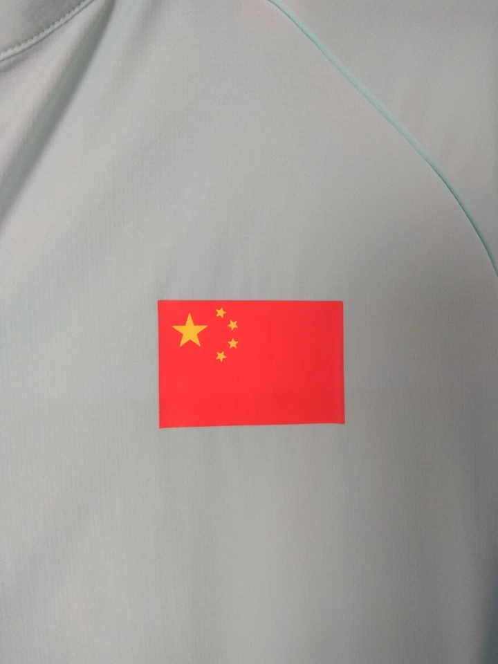 Chaqueta para correr de los Juegos Olímpicos de China Anta poliéster como nueva para hombre talla 3XL ig93 Foto 3 de 4