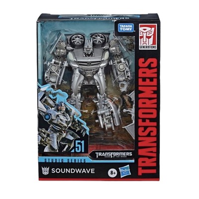 New Transformers SOUNDWAVE Studio Series 51 Deluxe Class Movie Sports Car