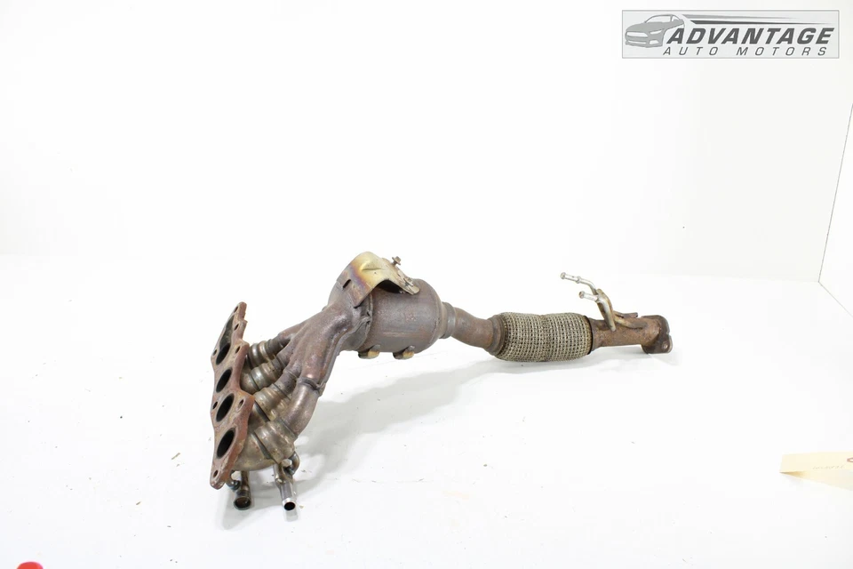 2017-2020 LINCOLN MKZ 2.0L FRONT DOWNPIPE CONVERTER W/ EXHAUST MANIFOLD OEM - Image 2 of 4