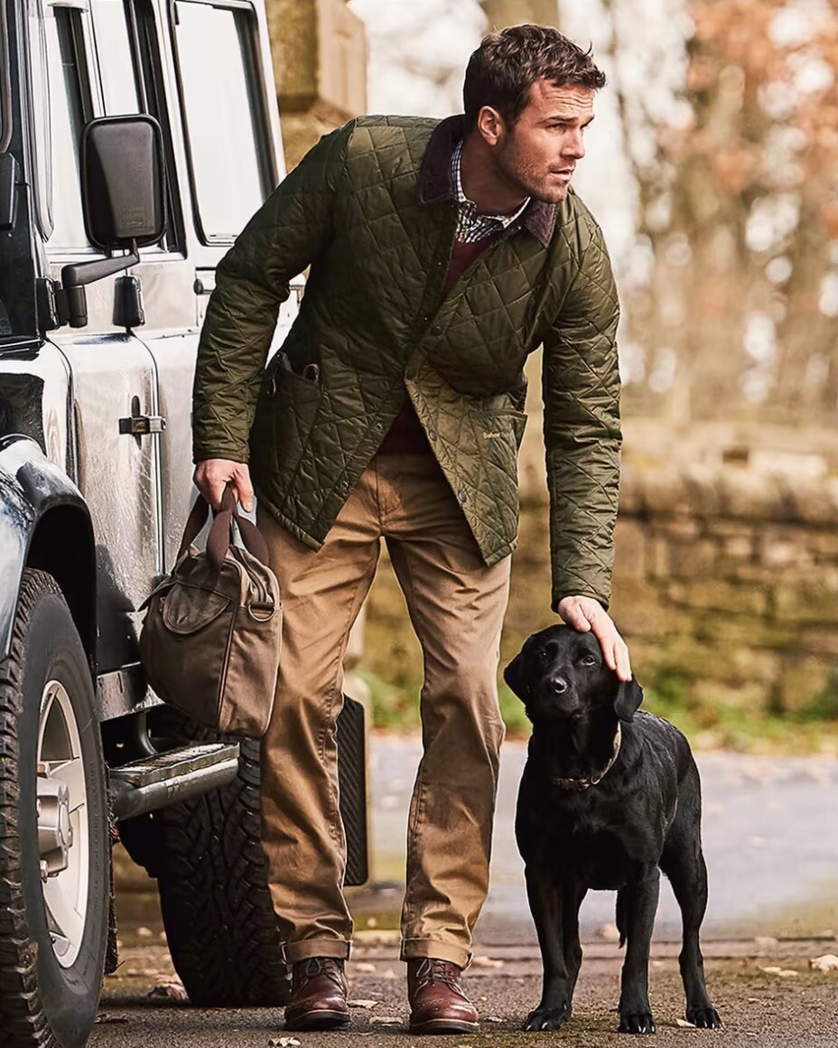 Barbour Heritage Liddesdale Quilted Jacket Light Moss Green Barbour Heritage Liddesdale Quilted Jacket Light Moss Green