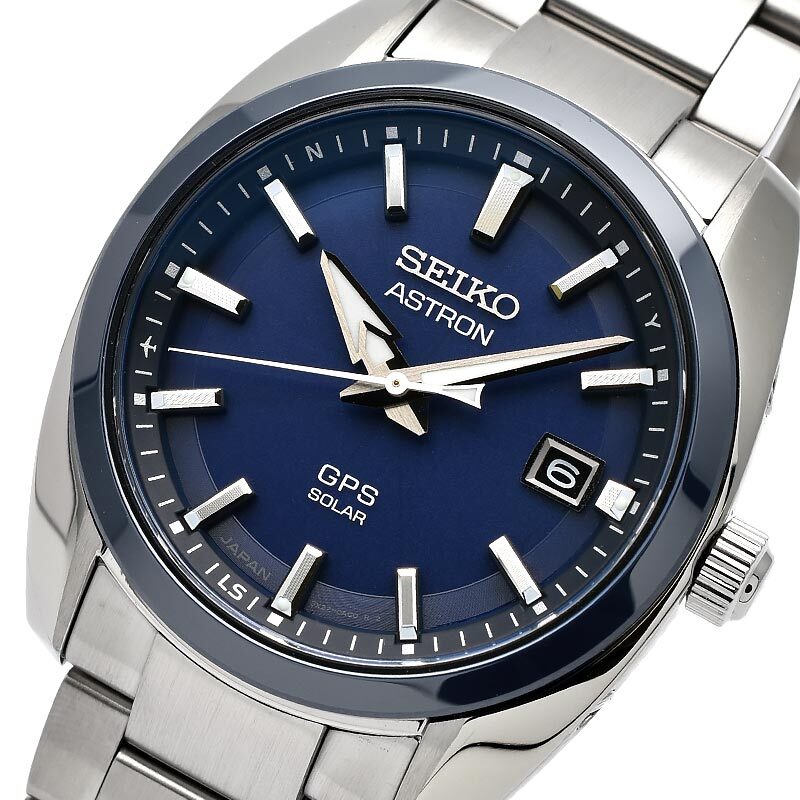 Pre-owned Seiko Astron Sbxd003 Solar Gps Satellite Radio Watch Sapphire Crystal Ssj003j1