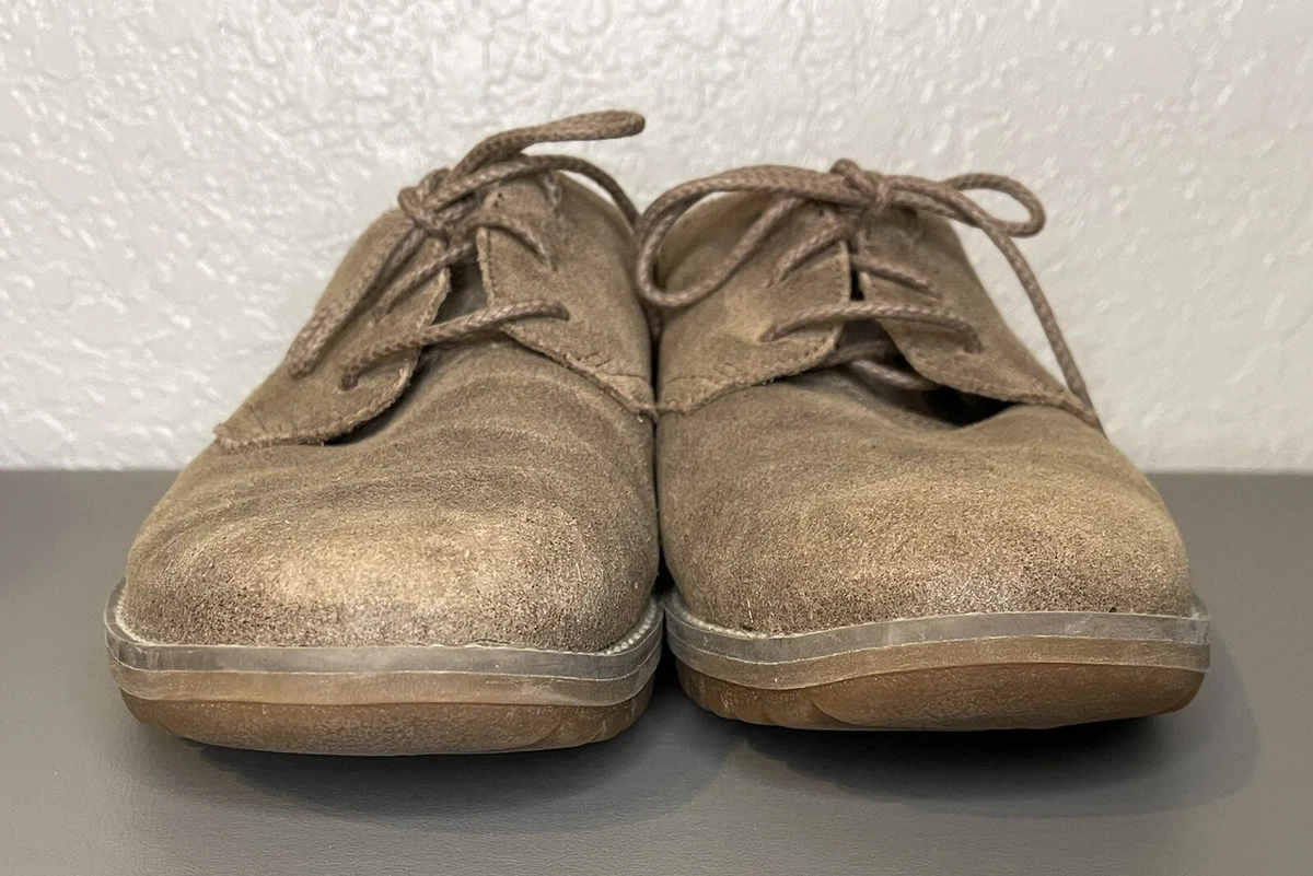 Timberland 5252A Front Country Taupe Suede 3 Eye plain Travel Shoes Men s US 9