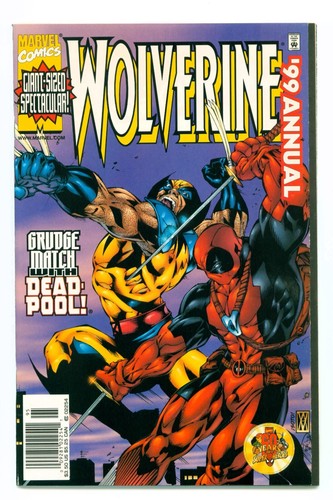 WOLVERINE ANNUAL 1999(12/99)vs. DEADPOOL(NEWSSTAND VARIANT COVER)CGC IT(9.4)RAW!