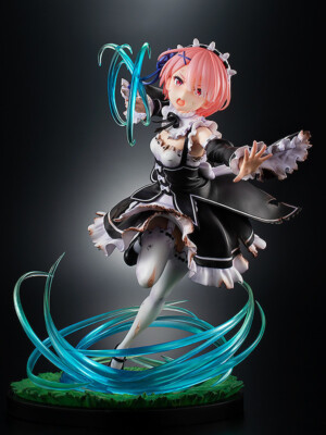 Re:ZERO Starting Life in Another World RAM 1/7 Battle with Roswaal Figure SEALED