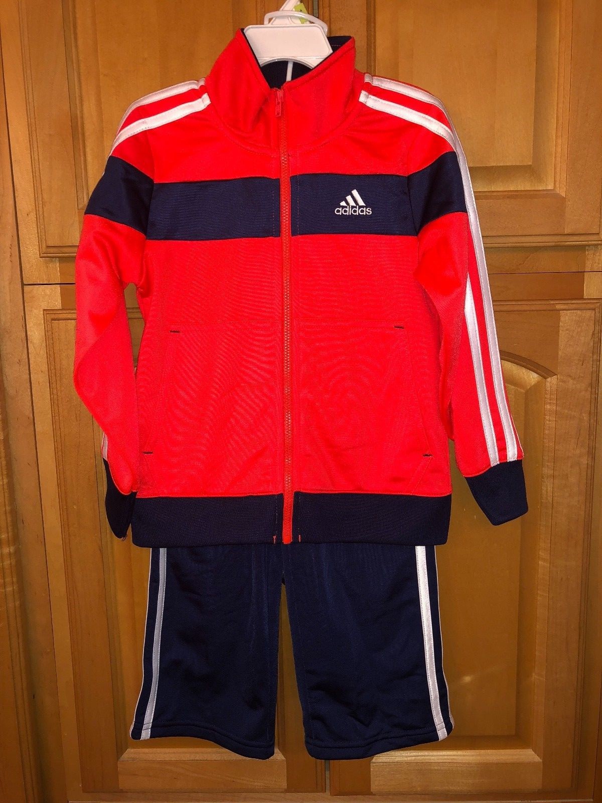 adidas orange outfit