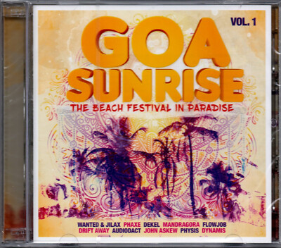 2 CD GOA Sunrise 1 - The Beach Festival in Paradise  NEU & OVP