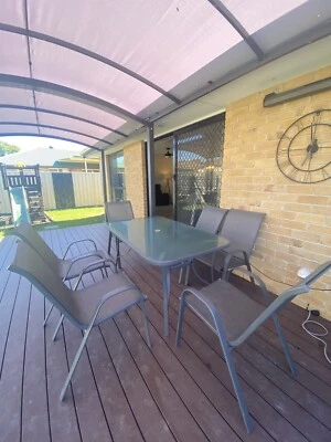 Glass Outdoor Table And Chairs Dining Furniture Gumtree Australia Logan Area Reserve 1274362318 Glass Outdoor Table And Chairs, Glass Outdoor Table And Chairs Bunnings