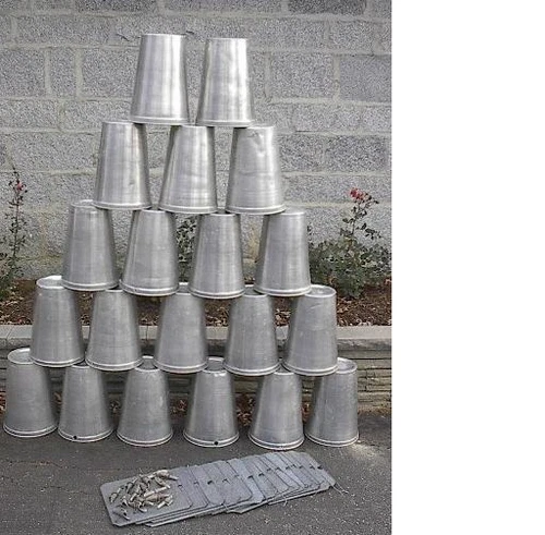20 MAPLE SYRUP Aluminium Sap BUCKETS + 20 Lids Covers + 20 Taps Spouts Spiles