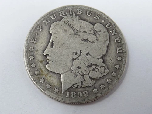 $1 1899-O Morgan Silver Dollar!  90% Circulated US Silver Coin! Good Date