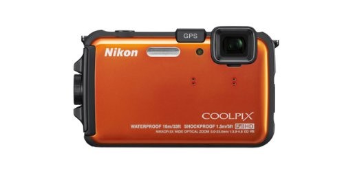 Nikon COOLPIX AW100 16 MP CMOS Waterproof Digital Camera +