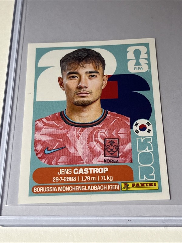 2026 Panini FIFA World Cup Stickers #KOR15 Jens Castrop 