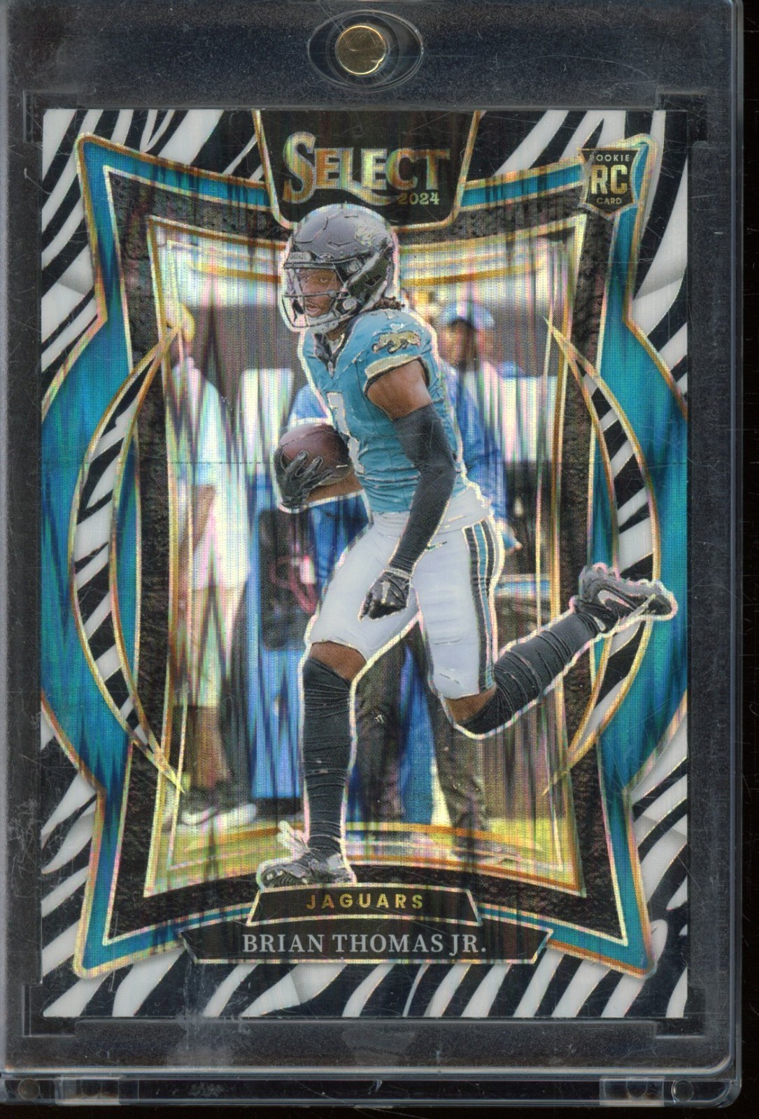 2024 Select Brian Thomas Jr. Zebra Shock RC #91