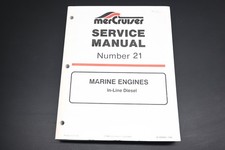 Mercruiser 90-806934 In Line Diesel Marine Engine #21 Service Manual