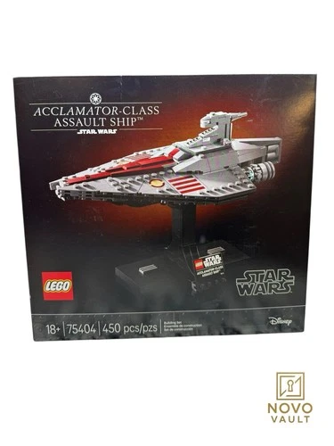 LEGO Star Wars: Acclamator-Class Assault Ship Buildable Kit Set 75404 - 450 pc