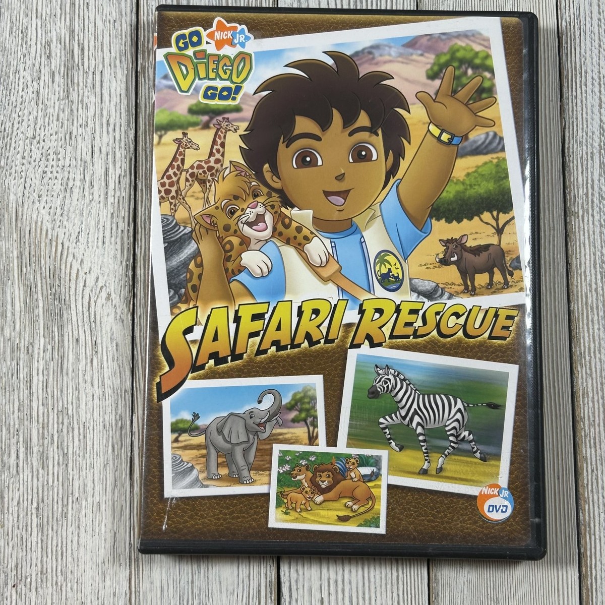 Go Diego Go! Safari Rescue DVD 2007 Nickelodeon Animation NTSC