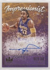 2019-20 Panini Court Kings Impressionist Ink 1/179 Rick Fox #II-RFX Auto v1i