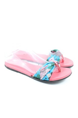 HAVAIANAS Dianette-Sandalen Damen Sandalen Gr. DE 39 blau-pink Casual-Look