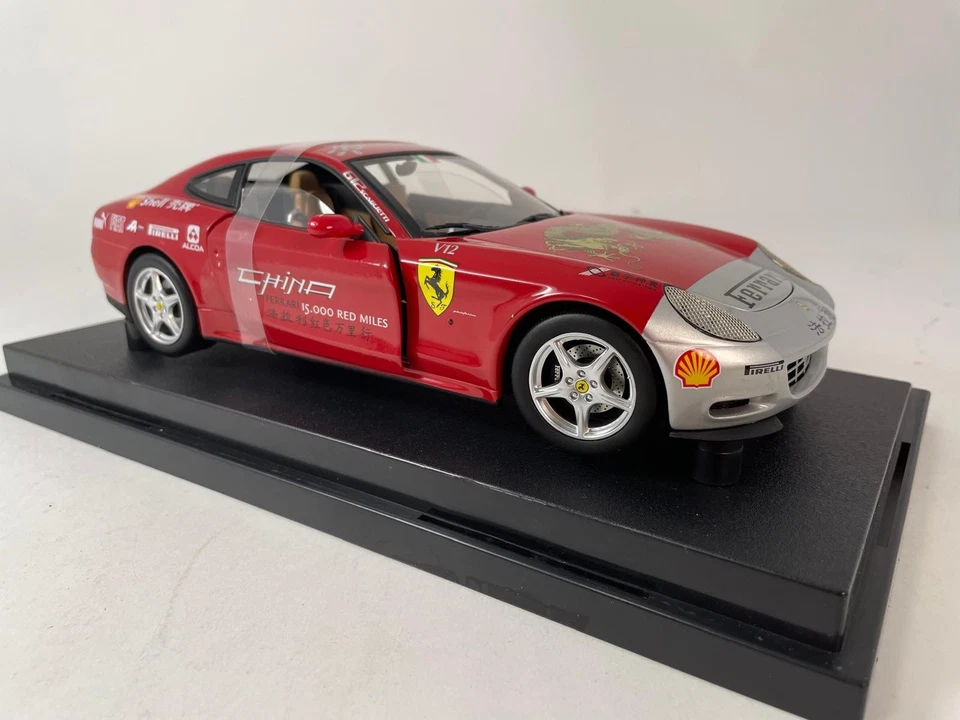 Hot Wheels Elite Ferrari 612 Scaglietti 15.000 China 2005 1/18 L7127 DEFECT - Immagine 3 di 4