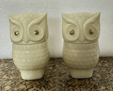 Set Botella Fragancia Búho Crema Vintage Avon Años 70 Vacía Coleccionable Decoración