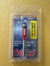 FREUD 42-102  Bearing Flush Trim Profile Router Bit, 3/8 Inch Cutter Dia