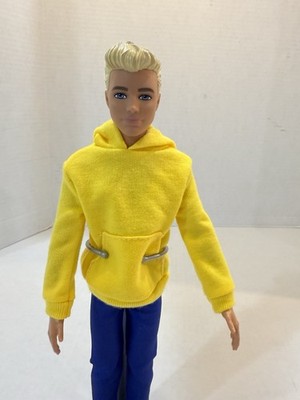 BARBIE Hybrid Ken Doll  Fashionistas Body Blonde Hair Blue Eyes Tan 2016 HBV25