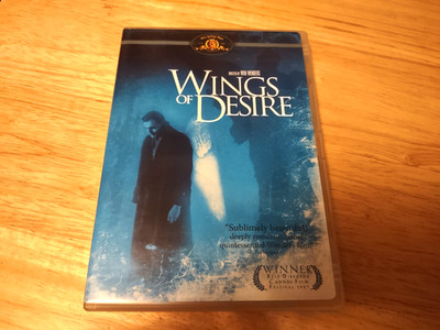 Wings of Desire DVD 1987 MGM Winner Best Director CANNES Wim Wenders RARE OOP