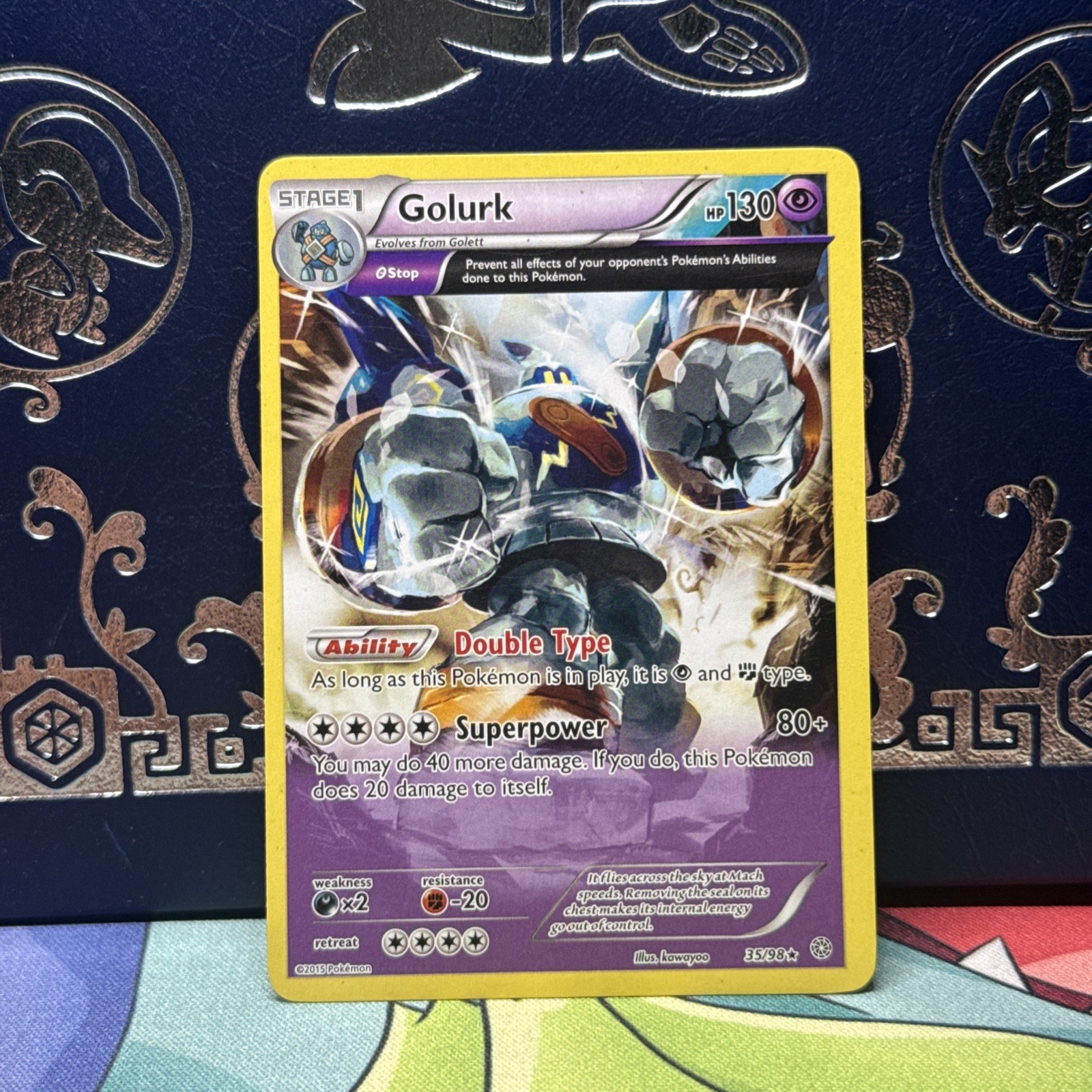 Golurk (35) Rare XY - Ancient Origins 35/98 NM