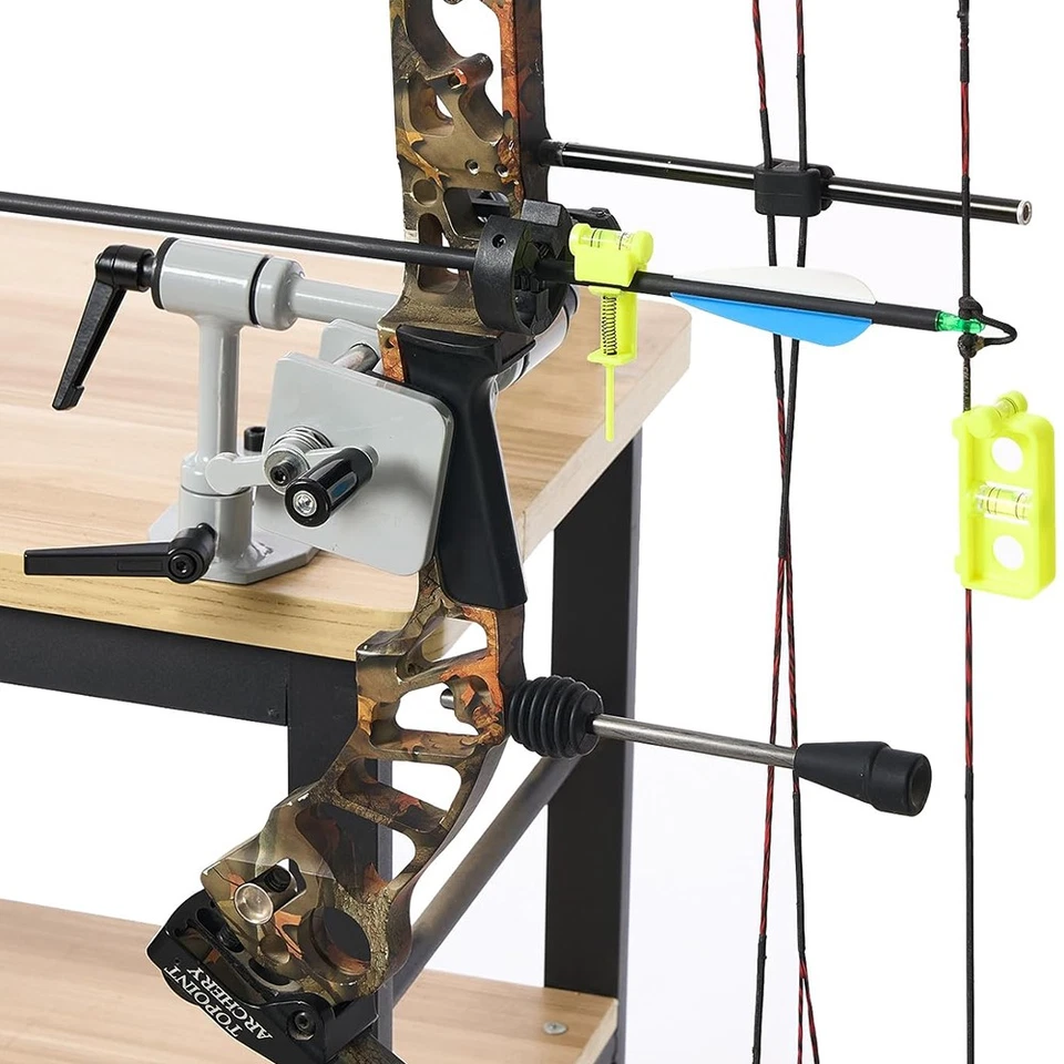 Universal Bow Vise 360° Adjustable Bow Press Level Tuning Kit Archery Tool Mount - Image 4 of 4